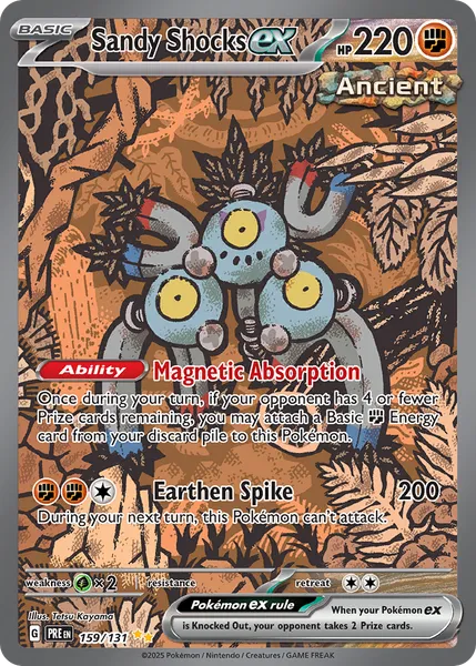 Sandy Shocks ex 159/131 [Holo SIR]
