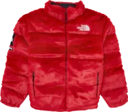Faux Fur Nuptse Jacket