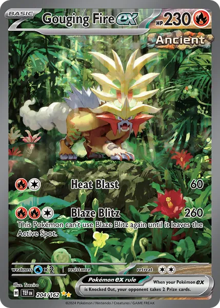 Gouging Fire ex 204/162 [Holo SIR]
