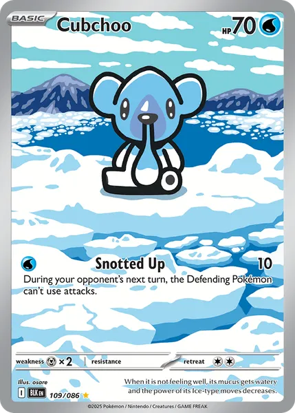 Cubchoo 109/086 [Holo IR]