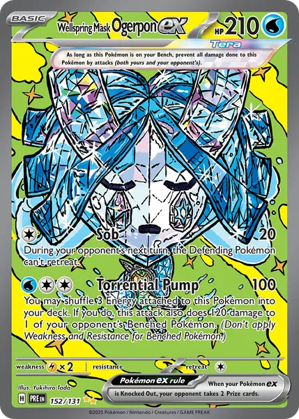 Wellspring Mask Ogerpon ex 152/131 [Holo SIR]