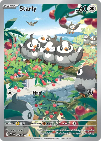 Starly 221/198 [Holo IR]