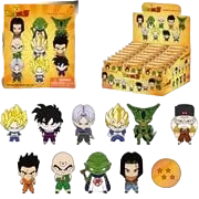 Dragon Ball Z Series 4 3D Foam Bag Clip Display Case of 24